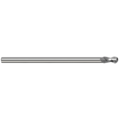 Harvey Tool End Mill - Ball - Reduced Shank, 0.2500" (1/4), Overall Length: 3" 24716